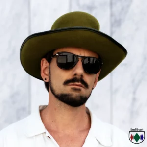 The Captain of Caribbean hat wearing